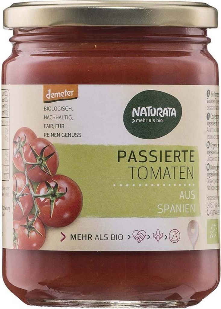 Passierte Tomaten - aus Spanien DEMETER 400g Immagine del prodotto 