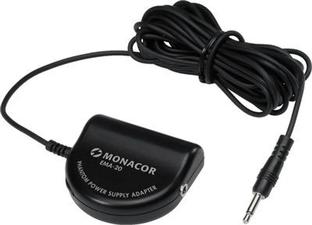 Alimentation fantôme EMA-20 compacte et robuste avec connectique XLR