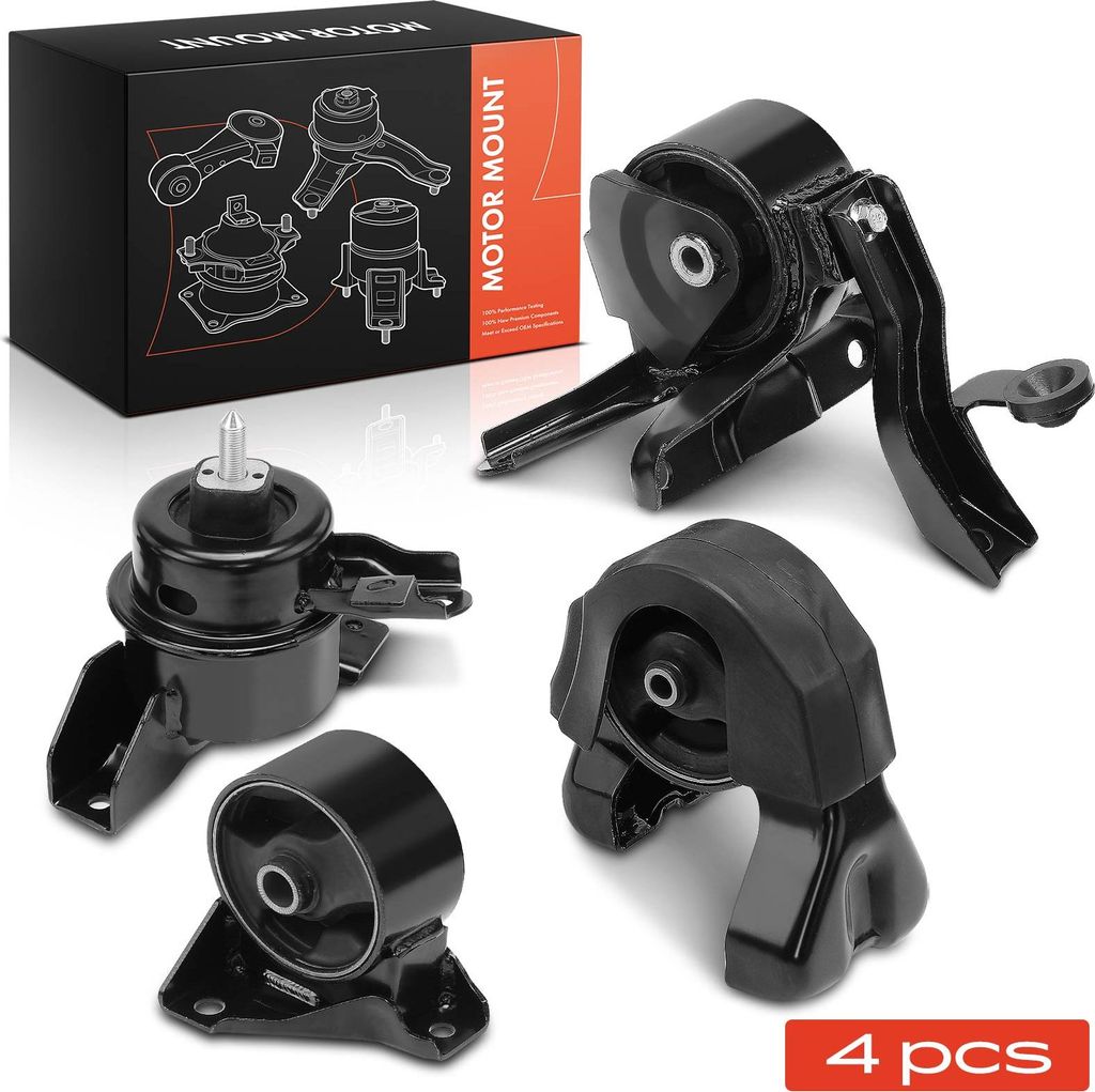 Frankberg 3x Motorlager+1x Getriebelagerlager Vorne und Hinten für KIA Carens 3 III UN Magentis MG