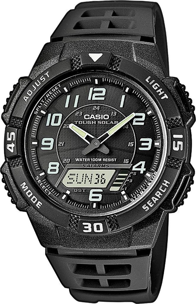 Casio Armbanduhr analog AQ-S800W-1BVEF Black Image du produit 