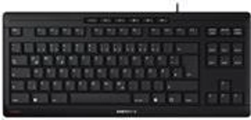 Clavier CHERRY STREAM KEYBOARD TKL noir filaire JK-8600CS-2 AZERTY CS - 2