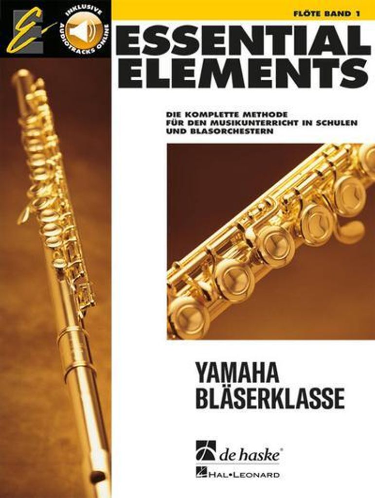 Essential Elements, für Flöte, m. Audio-CD
