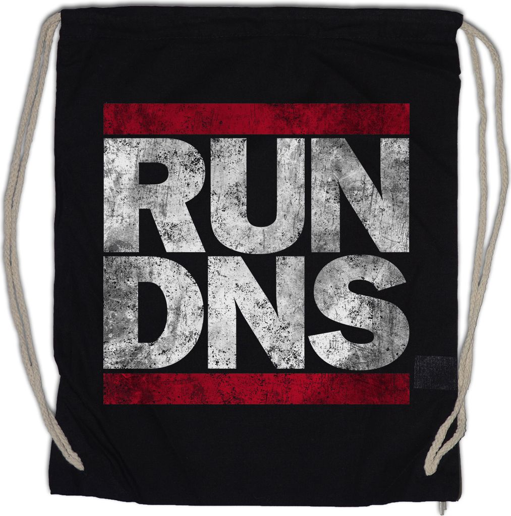 Urban Backwoods Run Dns, Turnbeutel, Farbe: Schwarz