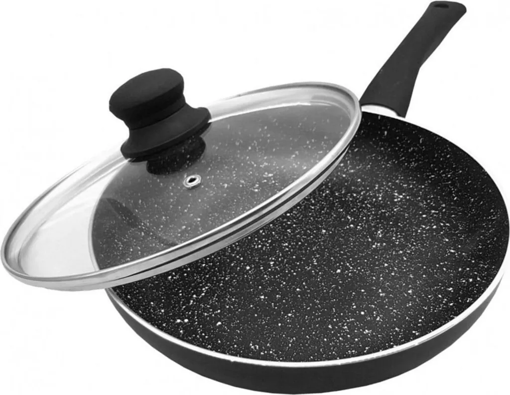 Kinghoff KH-3957 Padella in Marmo 24cm - Antiaderente Induzione Professionale