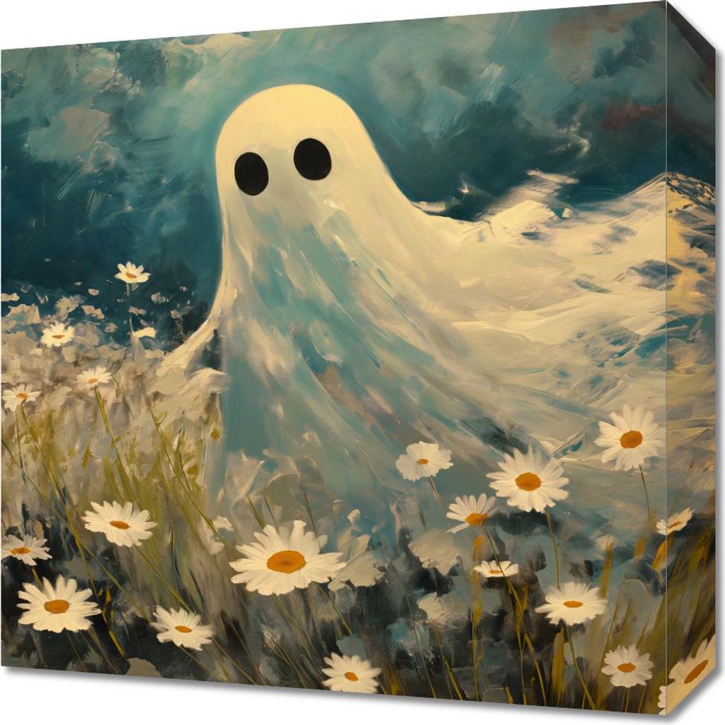 Bild 40x40cm Das Phantom der ehemaligen Wiese