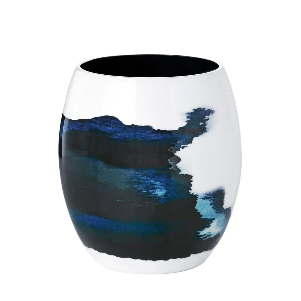 Petit vase en aluminium émaillé Stelton Stockholm Aquatic Ø 13 cm décoratif