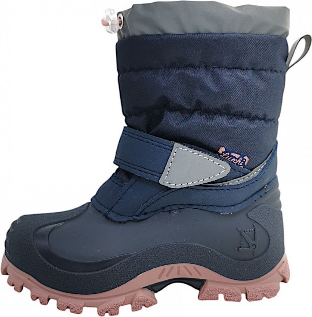 Lurchi Kinderschuhe Mädchen Gummistiefel Blau Freizeit, Schuhgröße:30 EU