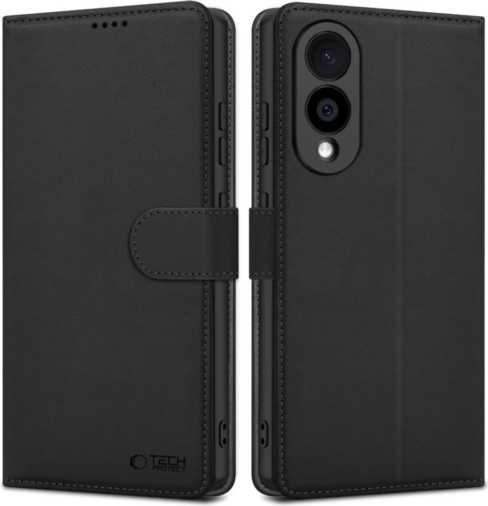 Tech-Protect Geldbörse Galaxy S25 Edge Schwarz