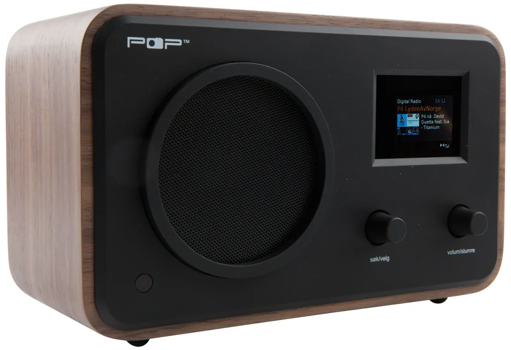 Radio de Table Numérique DAB+ avec Bluetooth Sahaga POPradio Bois Noyer - 2