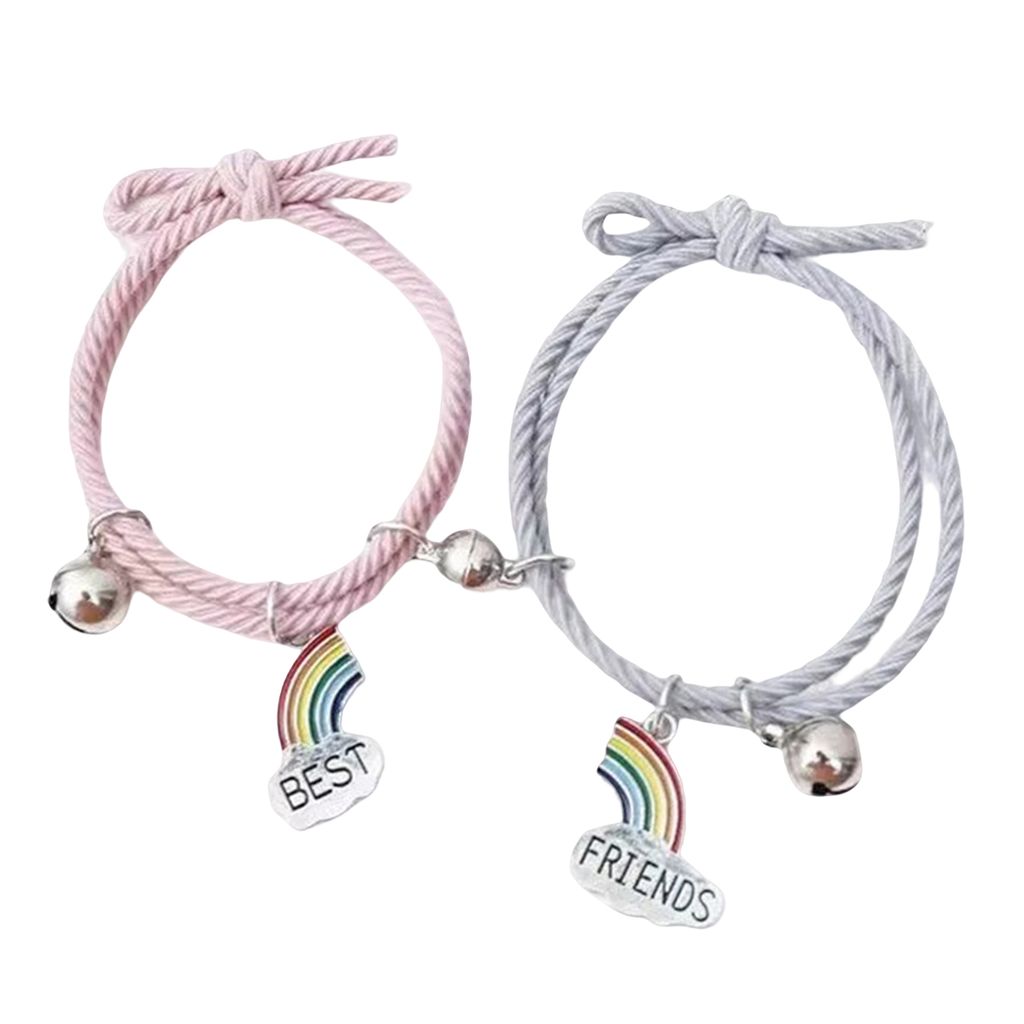 2 Stück geflochtene Armbänder, handgefertigt, verstellbar, feine Verarbeitung, elastisch, Dinosaurier-Dekor, Dekorieren, Minimalismus, Paar, magn...