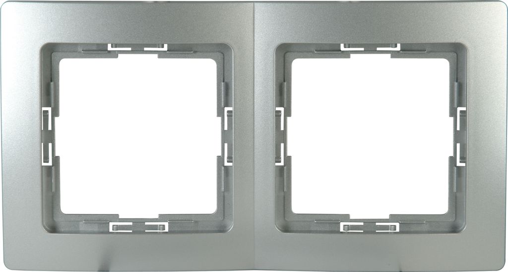 Kopp Paris Silber 2-fach Rahmen Produktbild 