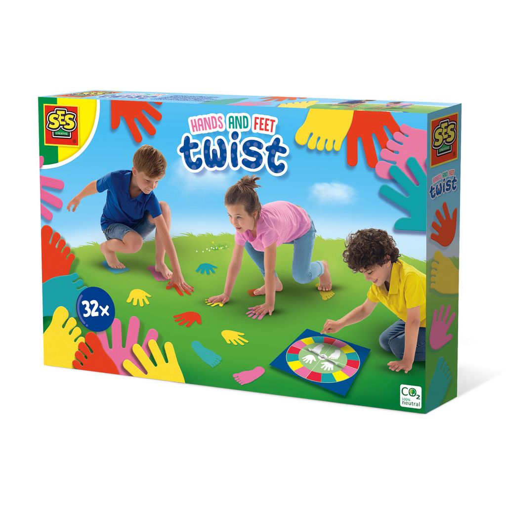 SES Stack Hände und Füße Twist Spiel 02249 22495