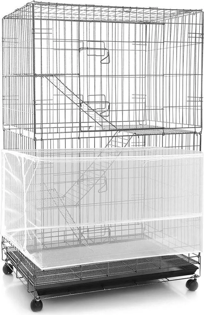 Filet Attrape-Graines pour Cage à Perroquet - Protection Sol Propre - 3