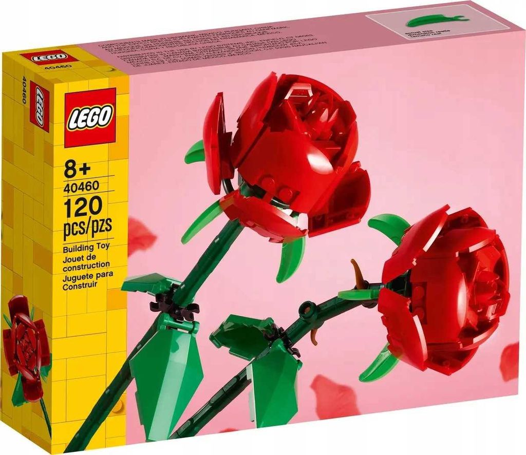 LEGO Icons Bausatz 40460 – Zwei baubare Rosen mit Produktbild 