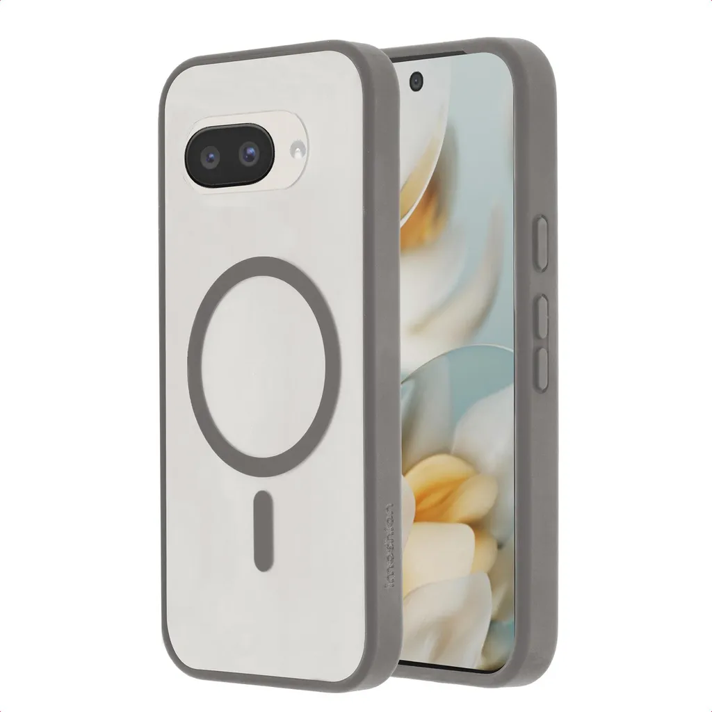 Custodia imoshion Color Guard Google Pixel 9A Grigio MagSafe Luxury