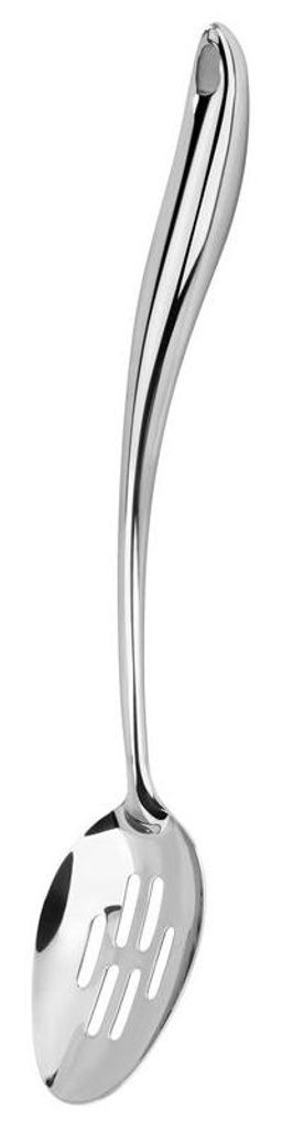 Servierlöffel geschlitzt L. 395 mm