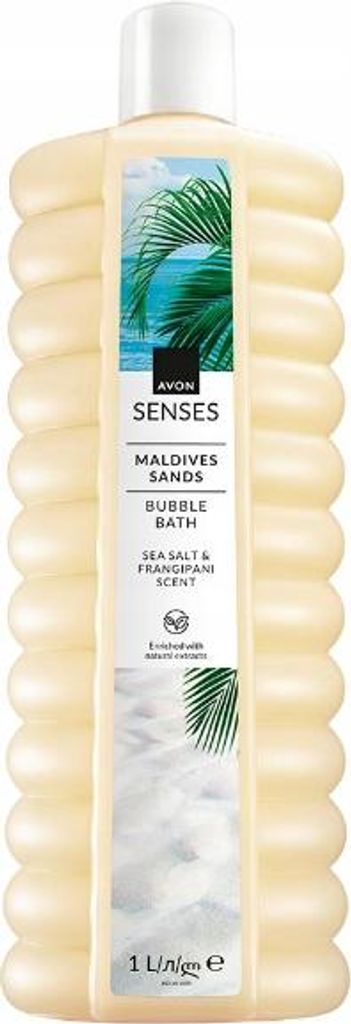AVON Maldives Sands Badefluid Duft Entspannung Frangipani Salz 1000ml