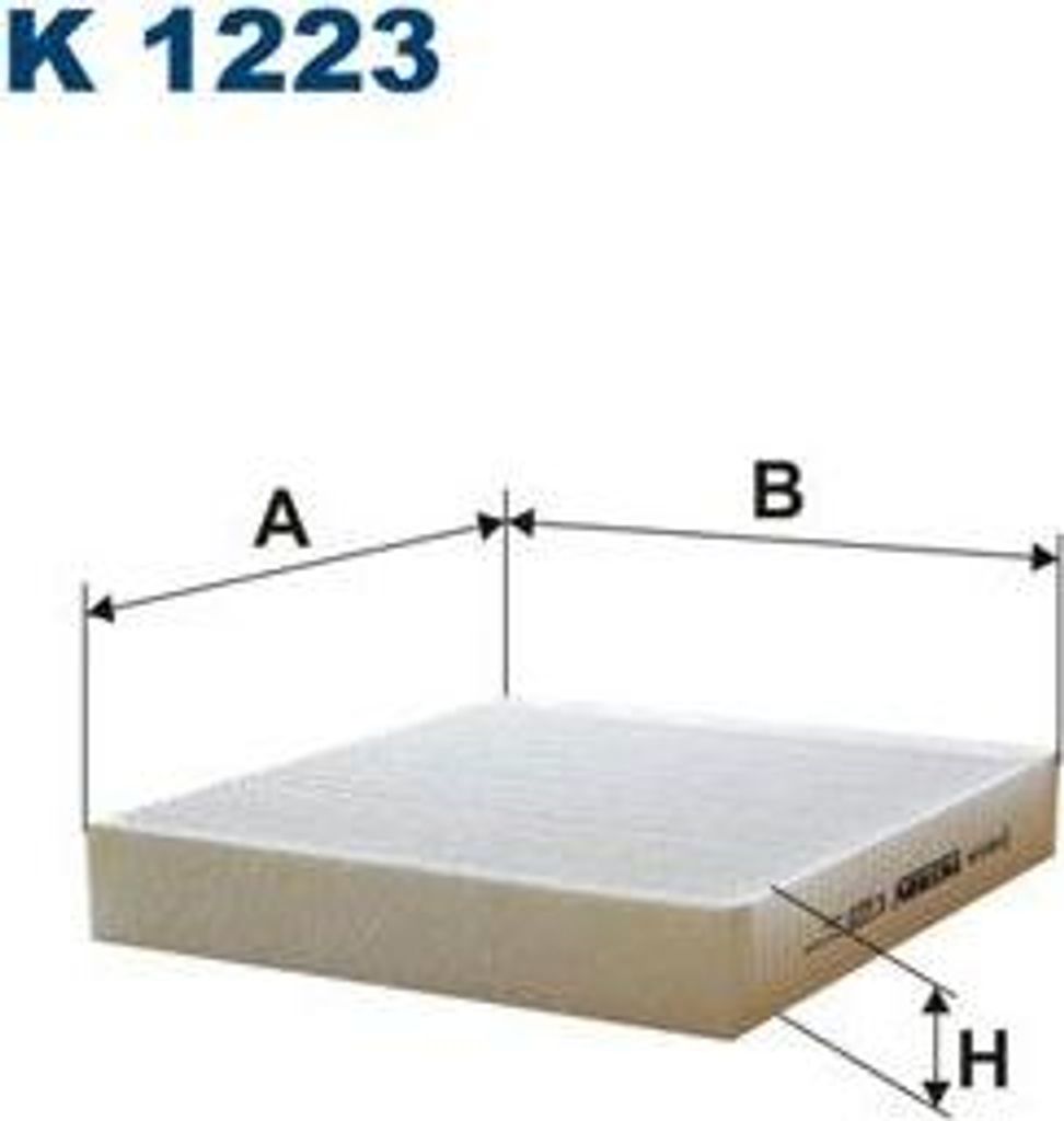 FILTRON K 1223 Innenraumluftfilter OE 13271190 kompatibel mit Ampera, Volt, Trax, Spark, Orlando, Malibu, Cruze, Aveo, Astra J, Astra (A04), Zafira...