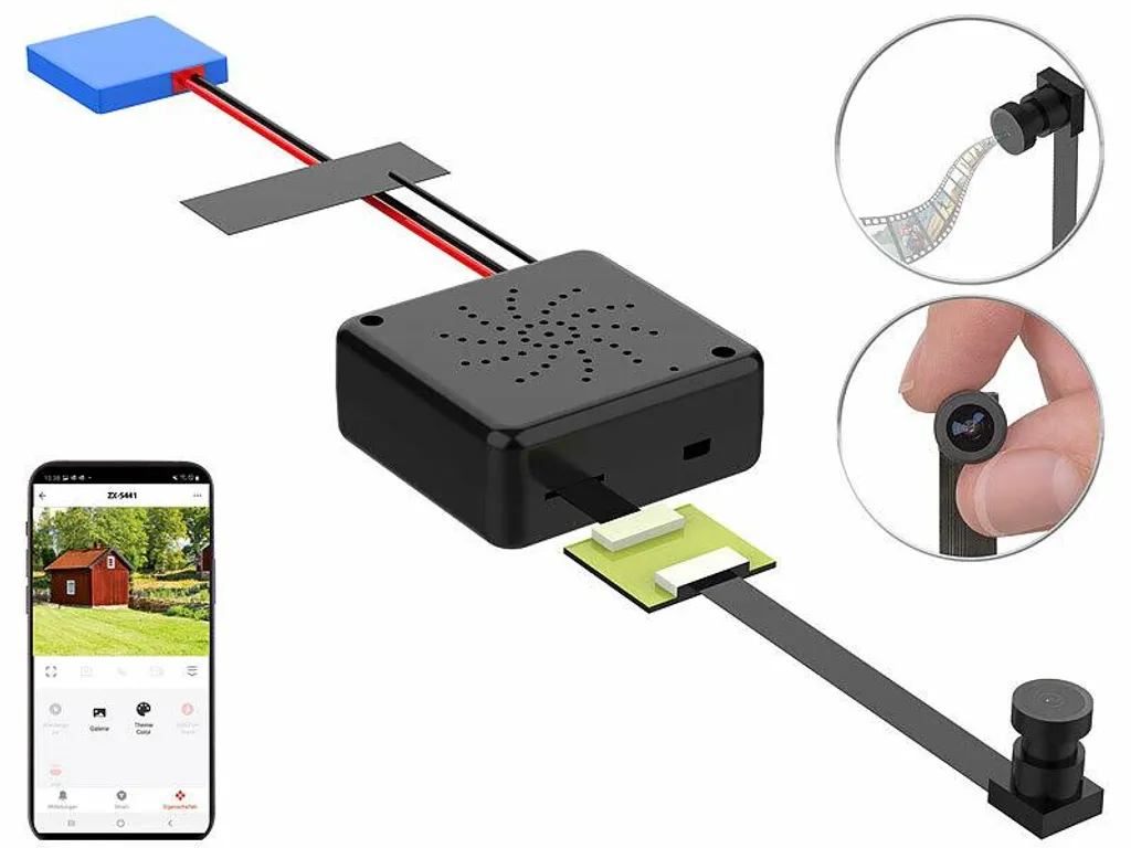 Caméra de surveillance 4G pour zones sans Wi-Fi Full HD DV-330.mini