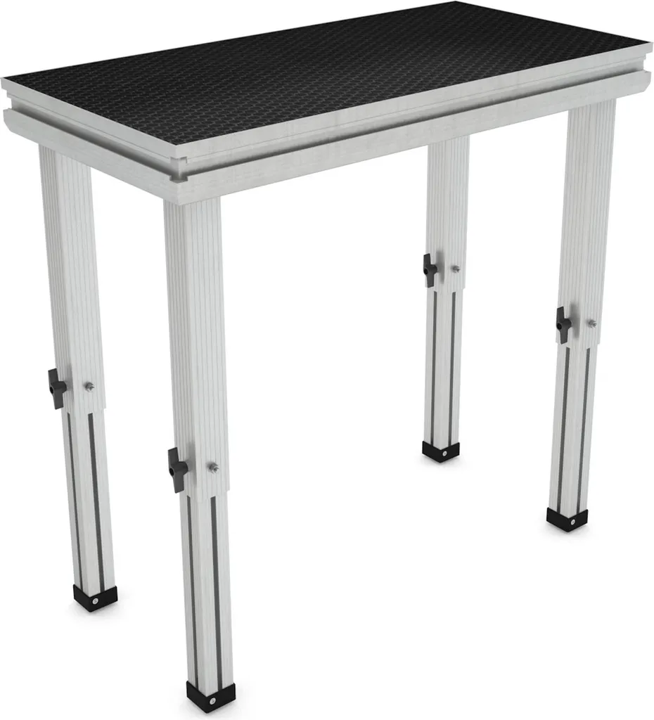 Plateforme Scène 1x0,5m pour Extension Podium et Support de Régie