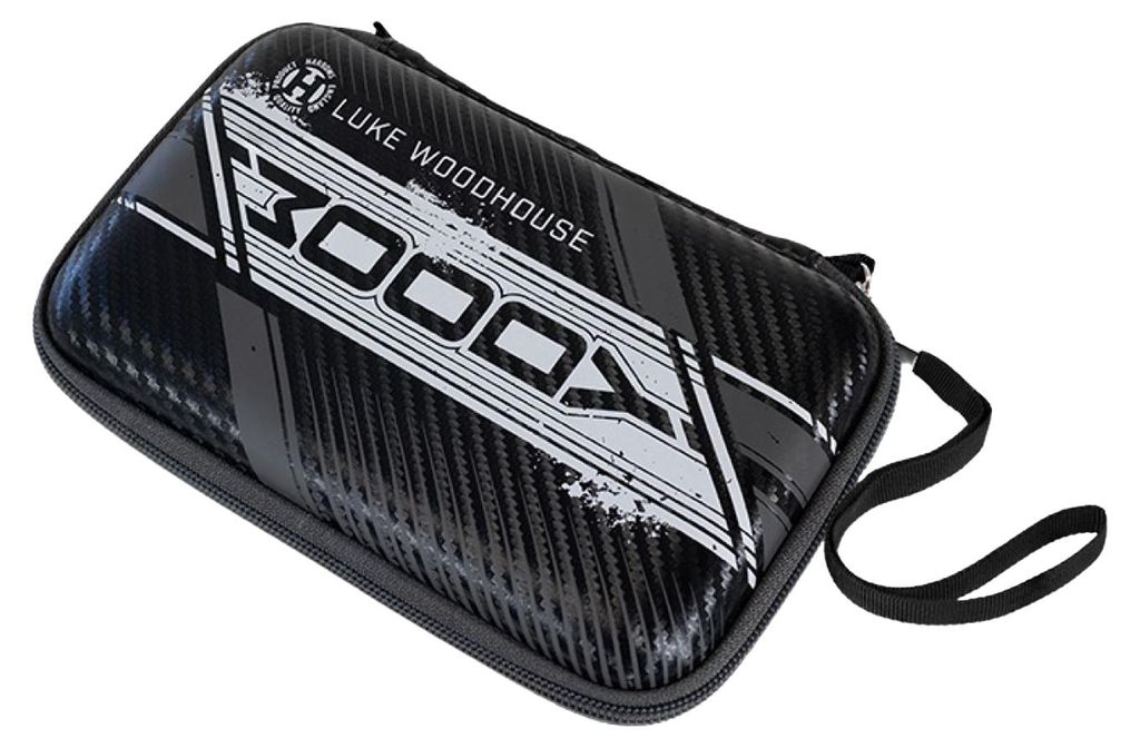 Harrows - Dart-Tasche "Luke Woodhouse Pro 6" PP4345 (Einheitsgröße) (Schwarz)