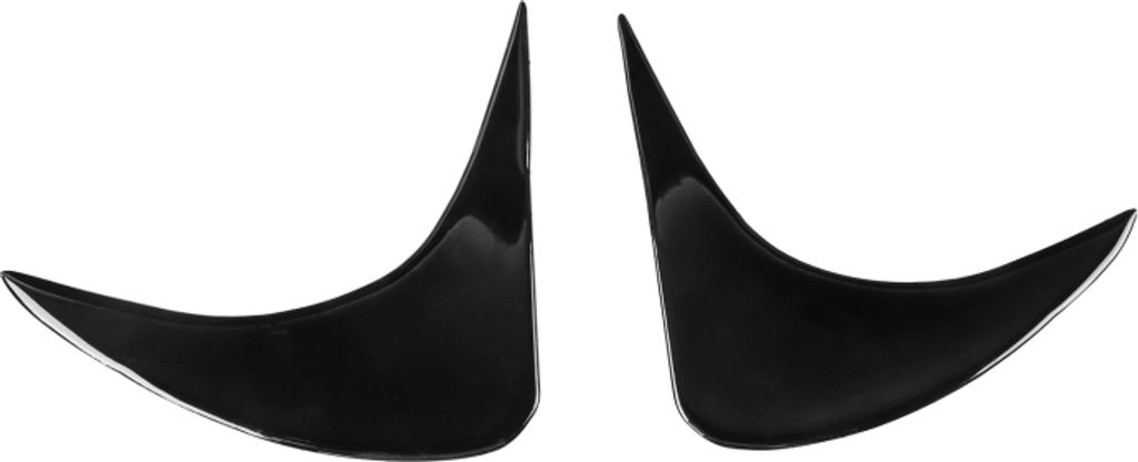 Paar Auto Front Lamp Eyebrow Soft Dekorative Aufkleber für Toyota GT86 2013-2020