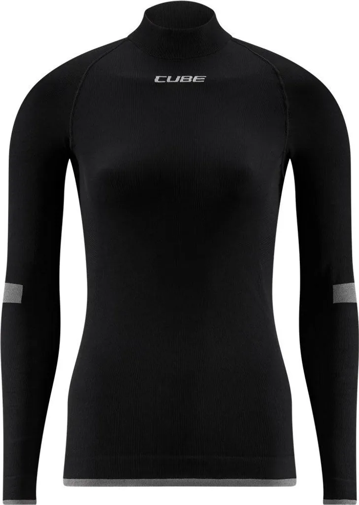 Sous-vêtement thermique vélo manches longues pour femme Cube Race be warm