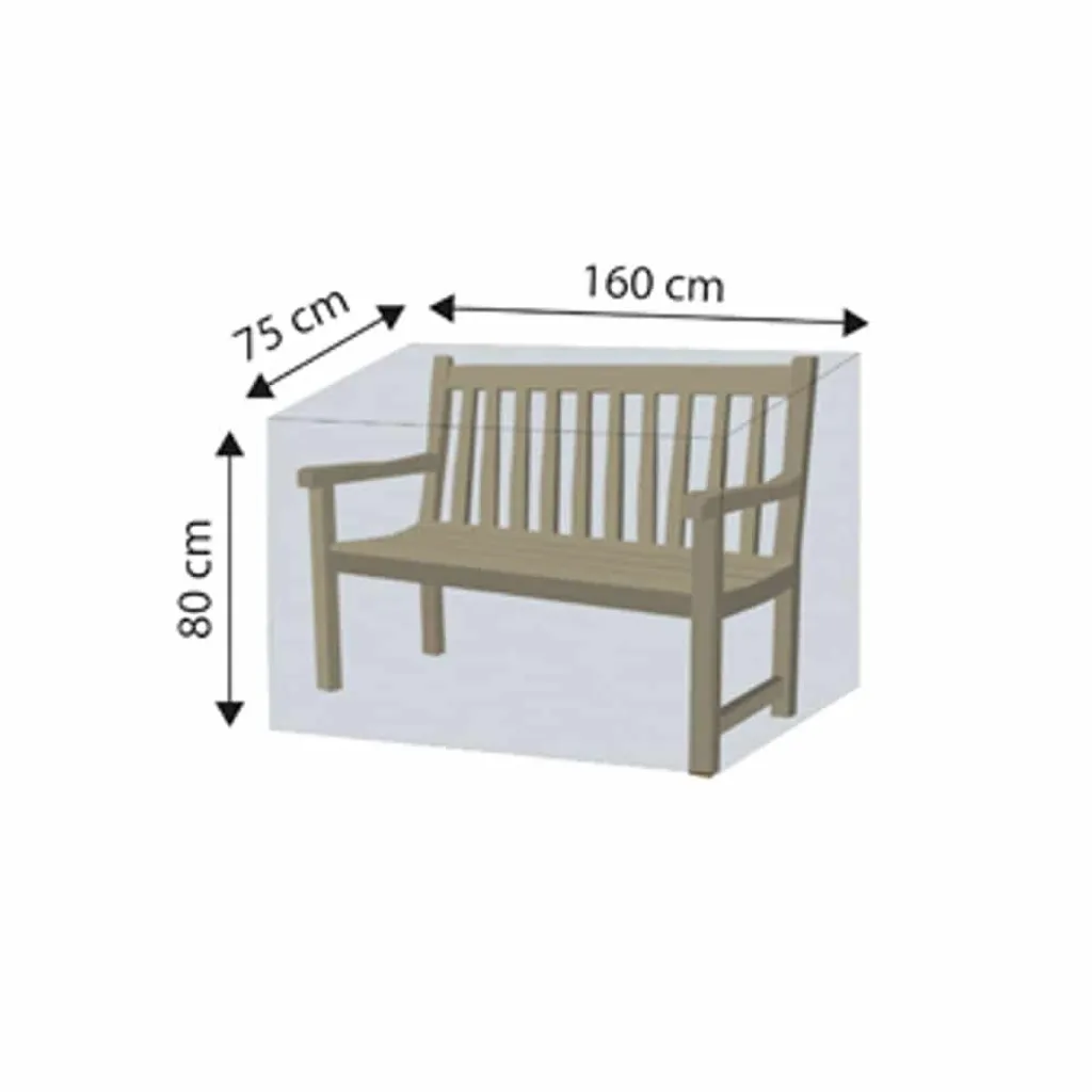 Bâche de protection pour banc de jardin 120cm - Protection extérieur - 2