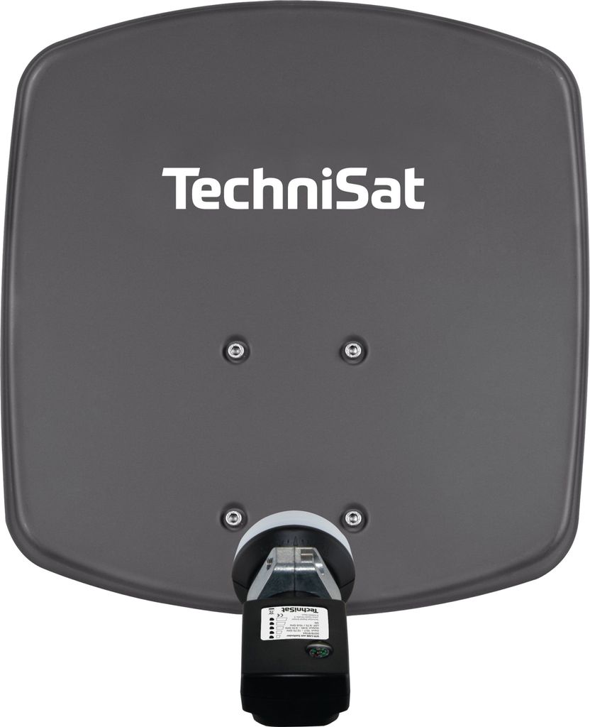 TechniSat DIGIDISH 33 | Sat-Schüssel mit V/H-LNB & Satfinder, 1 TN