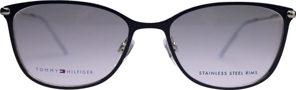 Lunettes Tommy Hilfiger TH 1637 ECJ en Acétate Bleu Haute Qualité
