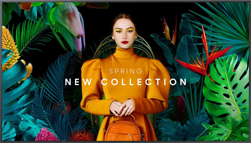 Samsung QB65C, Public Display, (UltraHD/4K, WLAN, Bluetooth, HDMI)