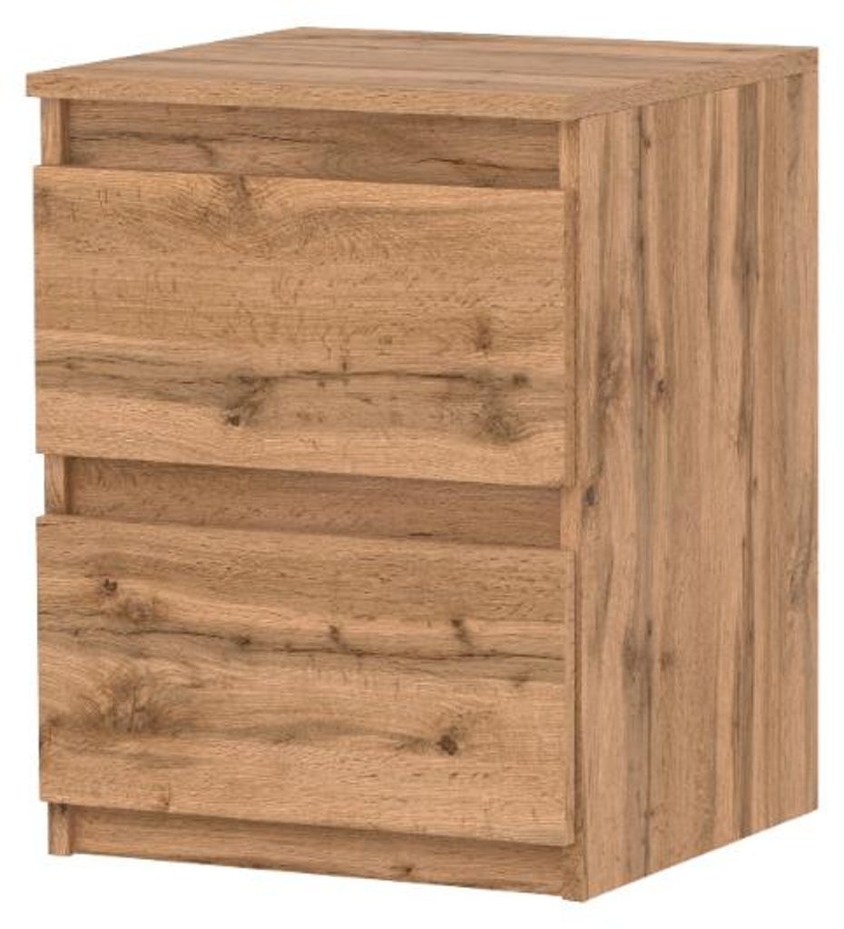 STIV Möbel | Table de chevet Chêne Wotan 40x40x53,5 cm | 2 Image du produit 