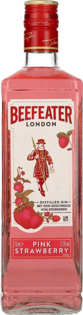 Beefeater London PINK STRAWBERRY Premium Gin 37,5% Vol. Image du produit 