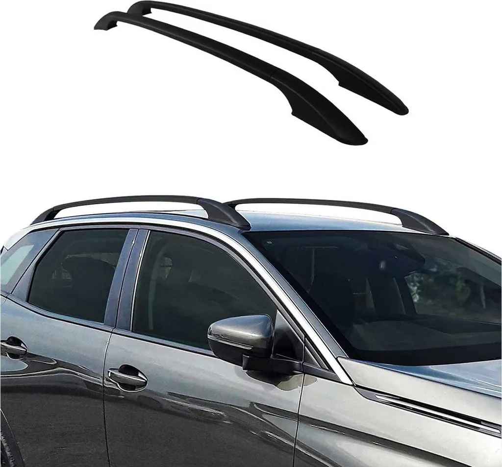 Set 2 Barre da Tetto Ford Kuga 2012-2019 Alluminio Nero - Offerta