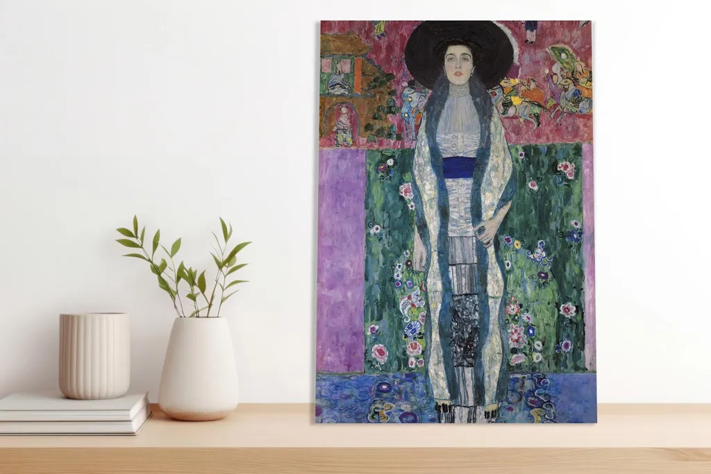 Tableau Salon Gustav Klimt Adele Bloch-Bauer II Format 70x100 Portrait