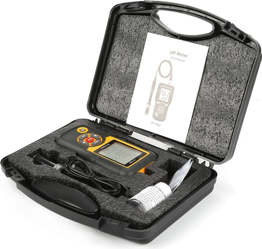 PH-mètre Digital Professionnel HT-1202 pour Mesure de Qualité de l'Eau