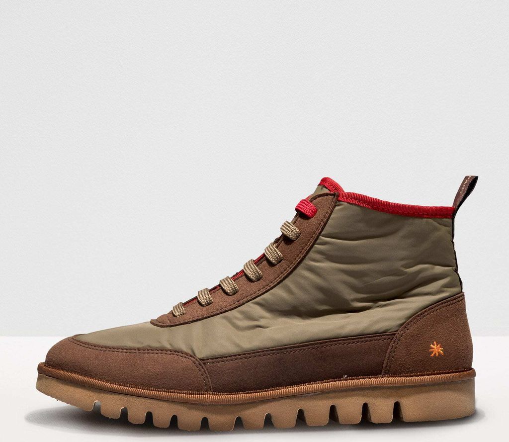 Art Schnürstiefel Uni 1585 NYLON KAKI/ONTARIO Farbe Grün