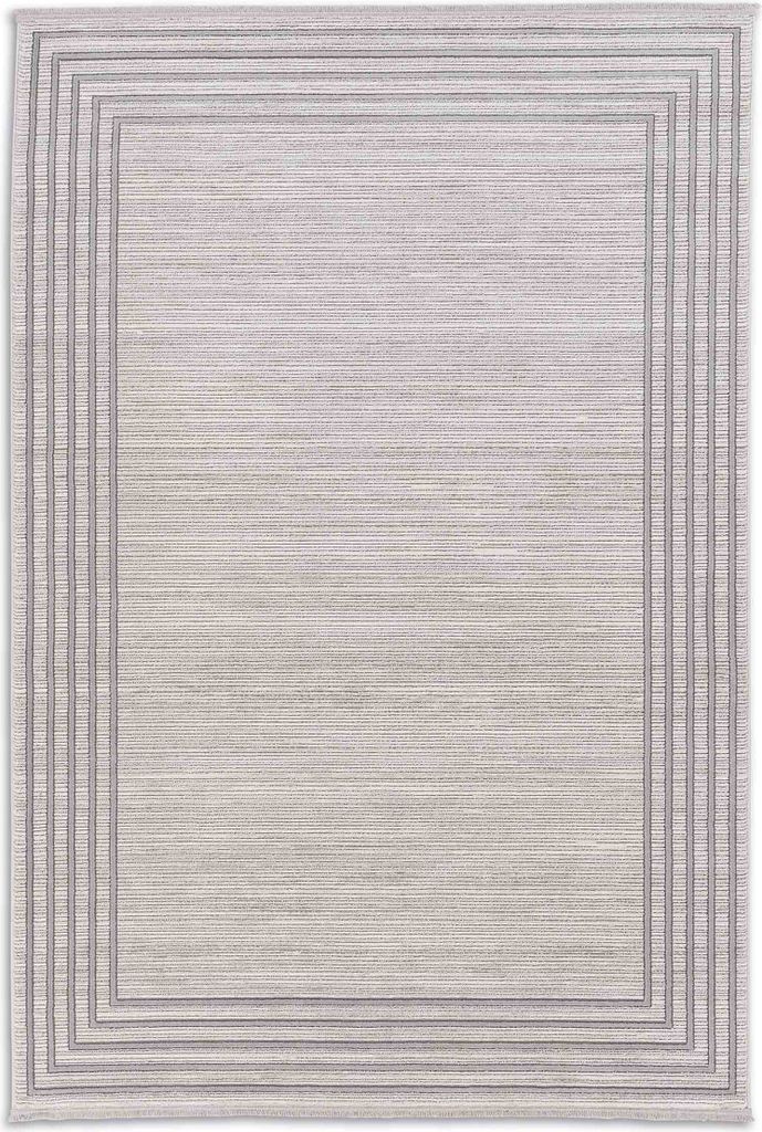 Astra Wohnzimmer Teppich VERCELLI Silber 200 x 290 cm