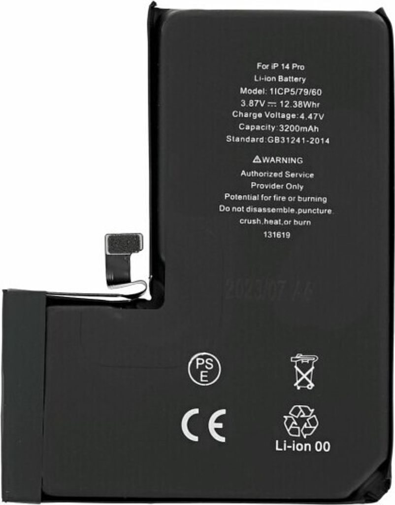 Batterie pour iPhone 14 Pro comme la batterie originale Image du produit 