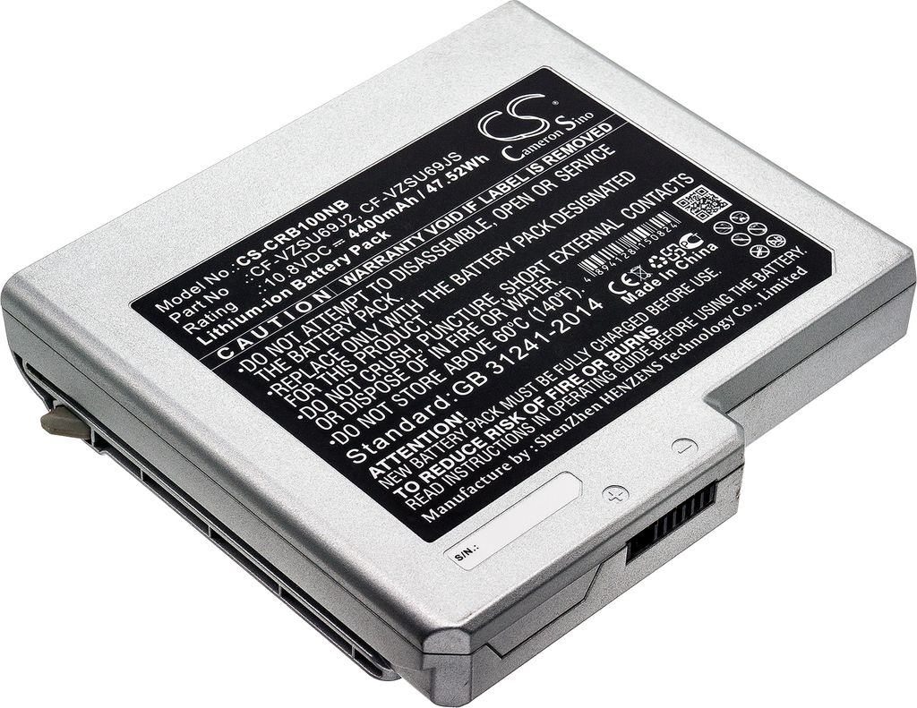 TECHTEK Laptop Akkus Kompatibel mit [Panasonic] Toughbook CF-B11, Toughbook CF-B10 Ersetzt CF-VZSU69J2, für CF-VZSU69JS