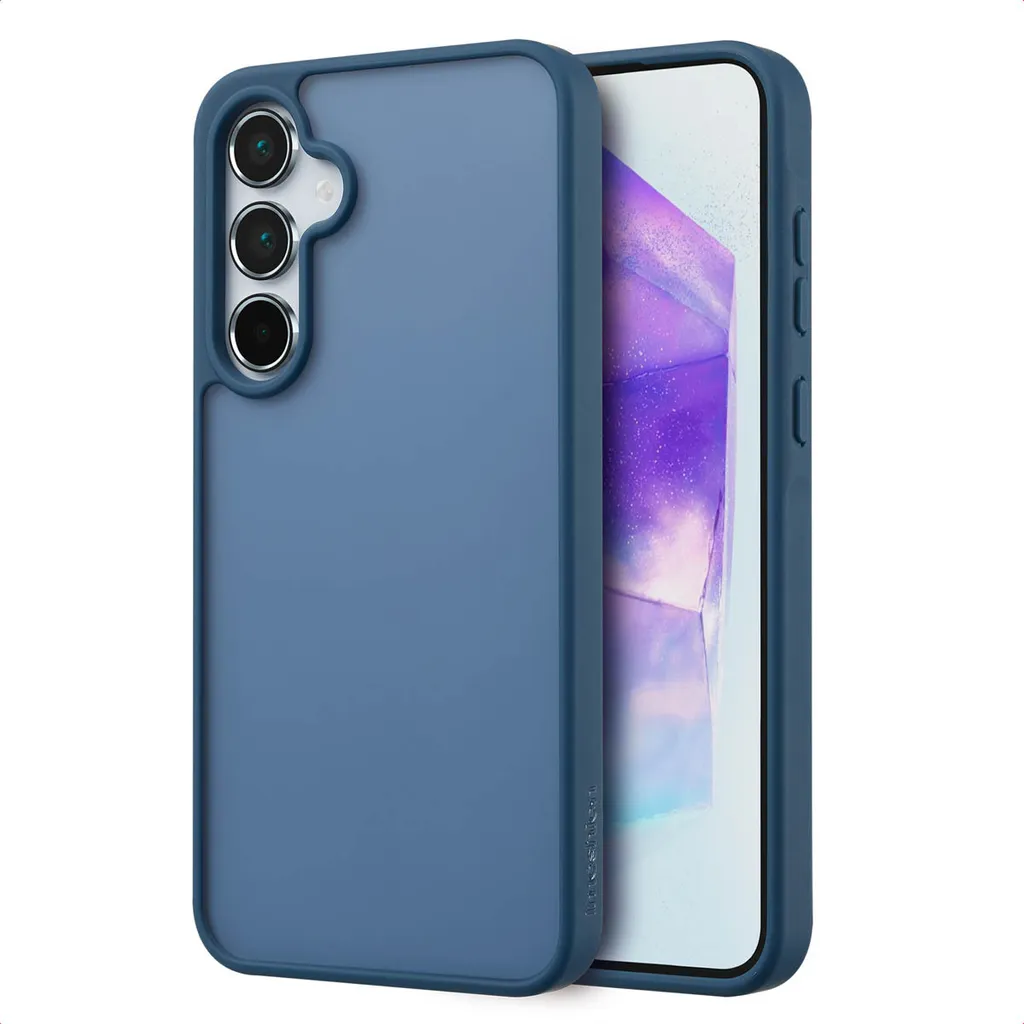 Custodia imoshion Color Guard per Samsung Galaxy A55 - Blu Scuro Opaco