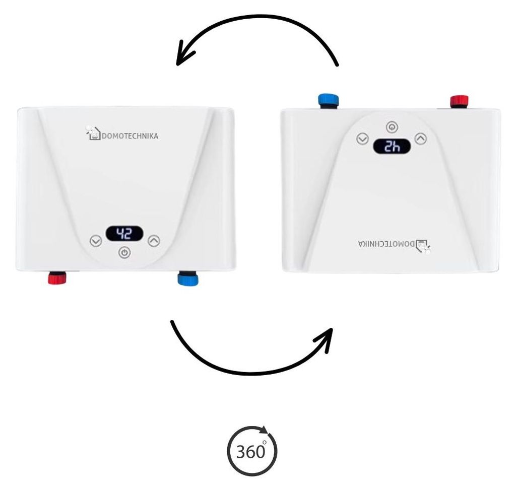 Domotechnika | Mini chauffe-eau électrique - 5,5 kW - 21 x Image du produit 