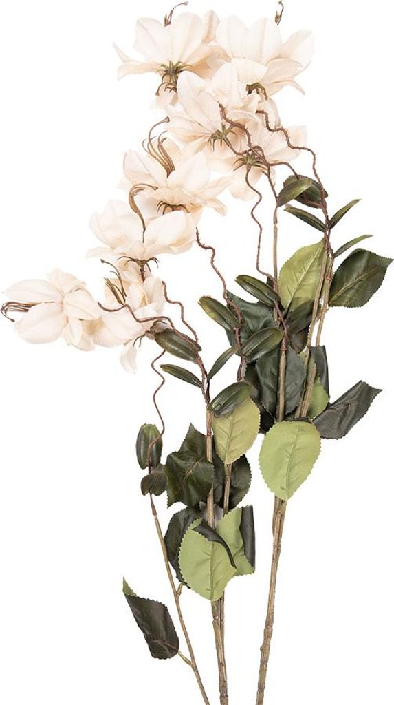 Clayre & Eef Kunstblume 120 cm Weiß Kunststoff