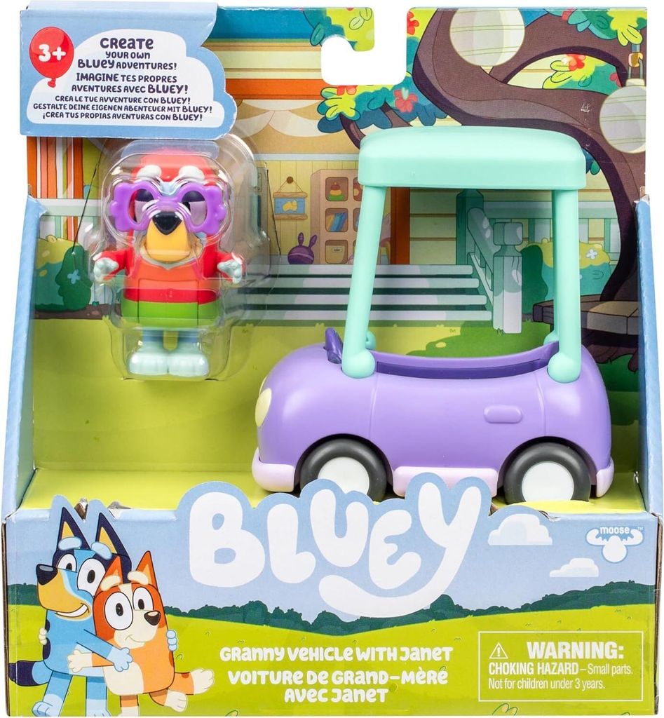 Moose Toys MS18924, Auto, 3 Jahr(e), Kunststoff, Mehrfarbig Produktbild 