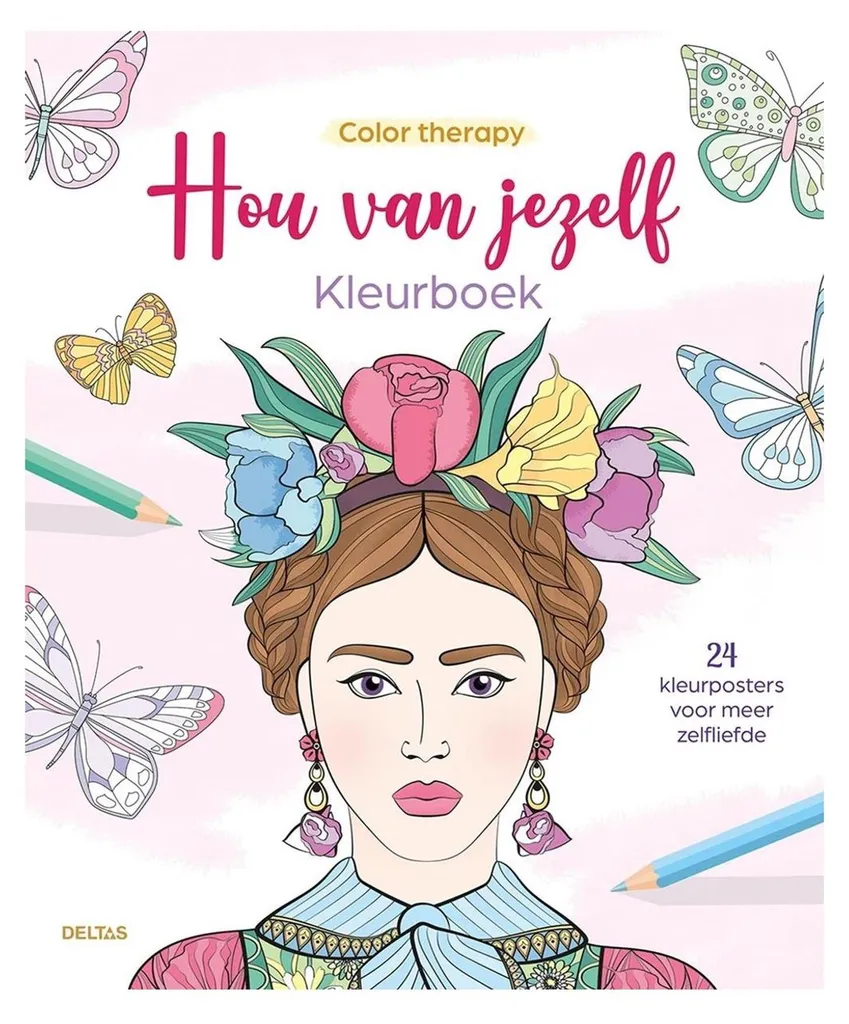 Deltas Farbtherapie : Livre de Coloriage Liebe dich selbst Anti-Stress