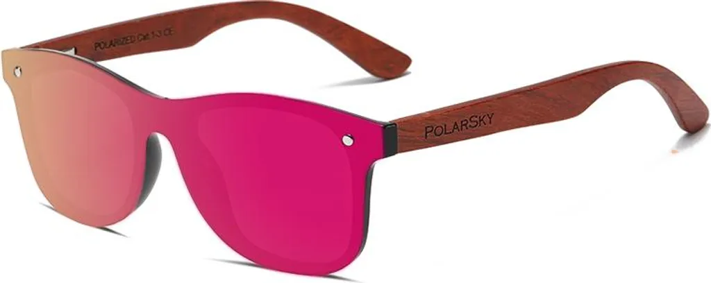 Fini l'éblouissement avec ces Lunettes Polarisées UV400 en Bois Naturel