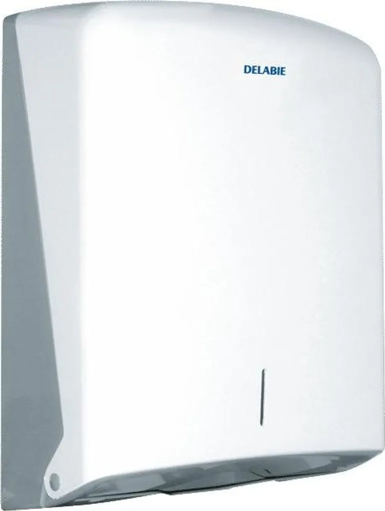 Delabie HYPERECO ABS Blanc Distributeur de Papier Essuie-mains Zigzag