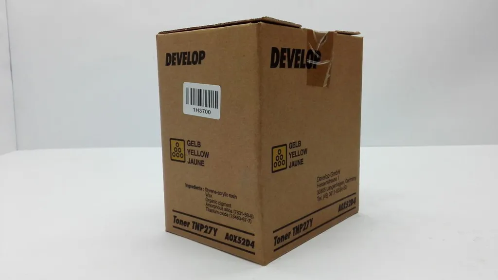 Toner Develop TNP27Y Jaune A0X52D4 pour impressions professionnelles nettes