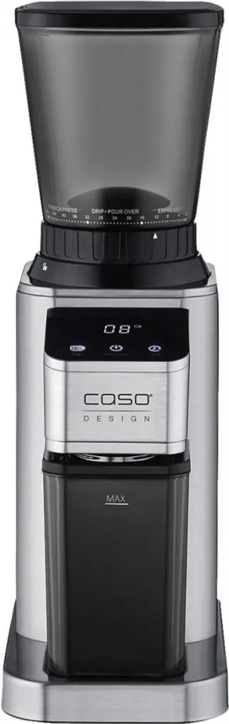 Cafetière automatique avec broyeur intégré CASO BaristaChef Inox 1,2L