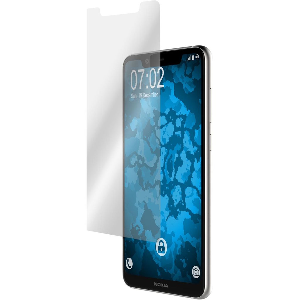 2er-Pack PhoneNatic Displayschutzfolien klar kompatibel mit Nokia 5.1 Plus